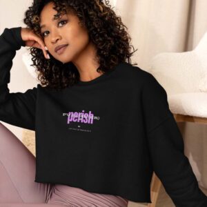Crop Top Sweater - Publish(er) or Perish