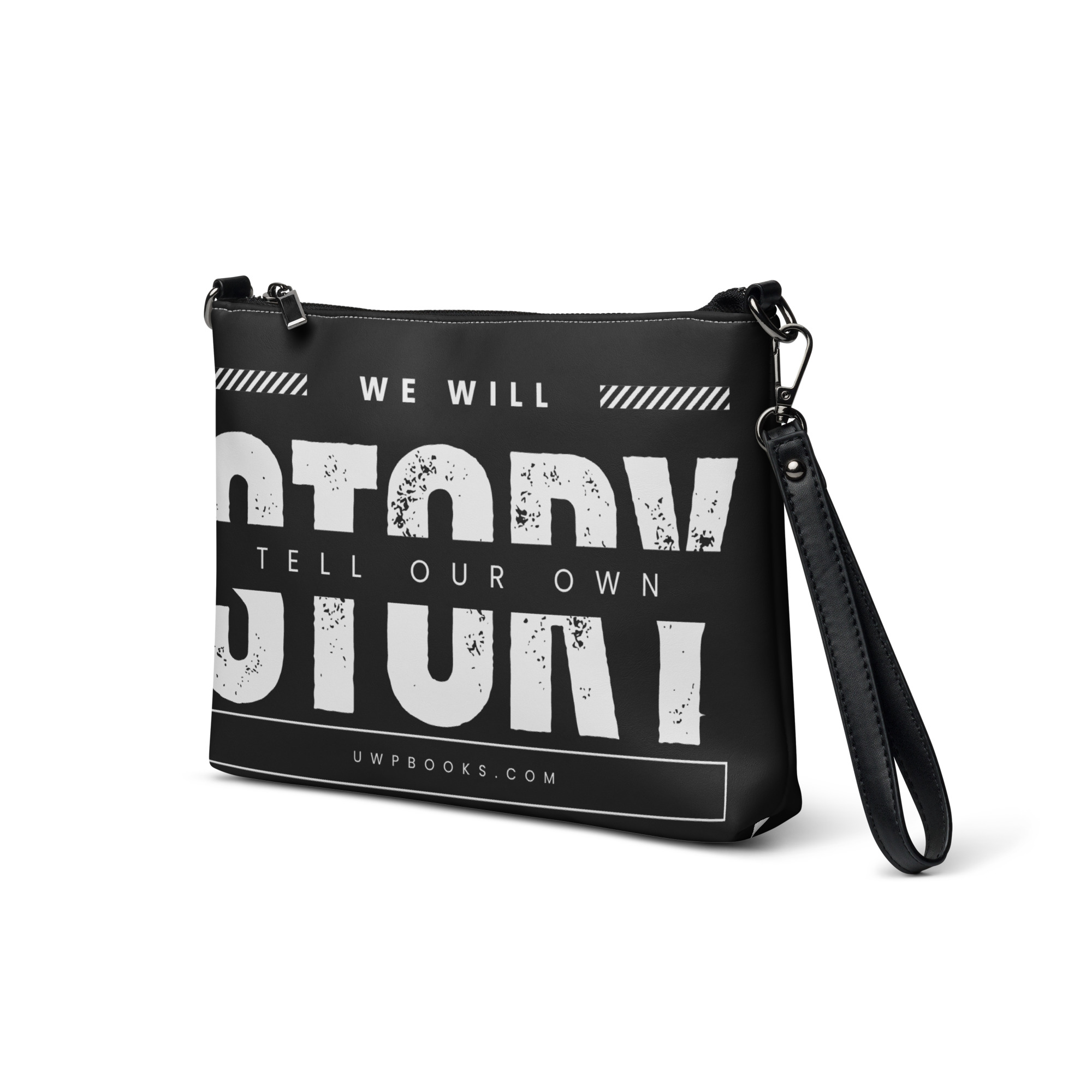 All Over Print Crossbody Bag White Left Front 69c1c5780af7a